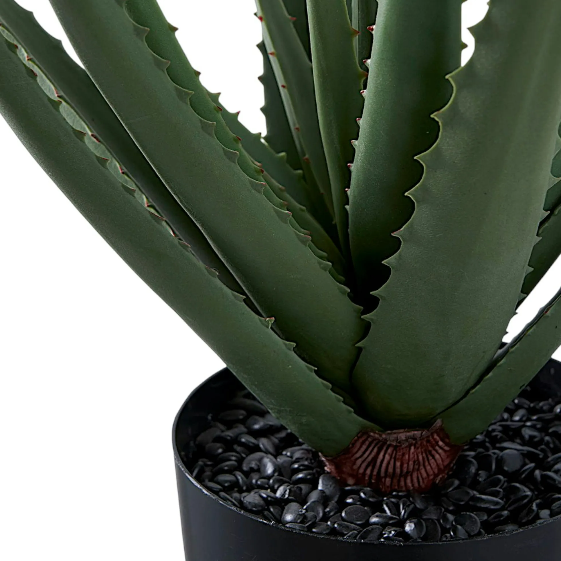 Aloe vera artificiel en pot