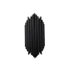 Applique design noire, structure graphique en tubes SFAX