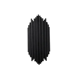Applique design noire, structure graphique en tubes SFAX
