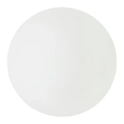 Applique globe verre dépoli - blanc & or, 15 cm DELTONA