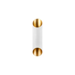 Applique murale design blanche, abat-jour cylindrique SINOP