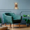 Applique murale design cuivrée, forme sablier SINOP