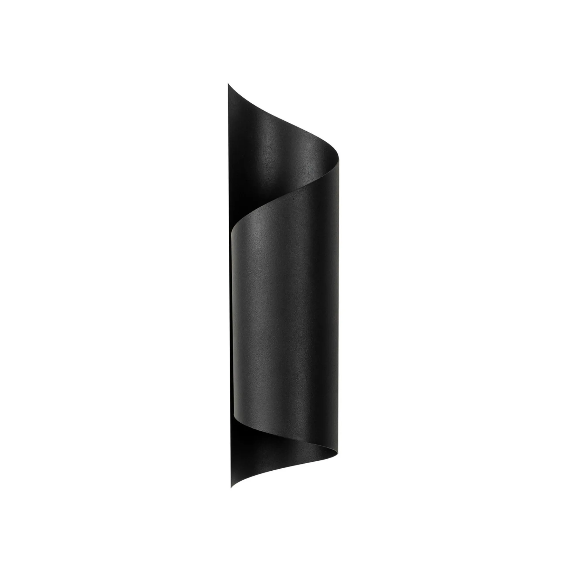 Applique murale design noir & or, abat-jour ruban SINOP