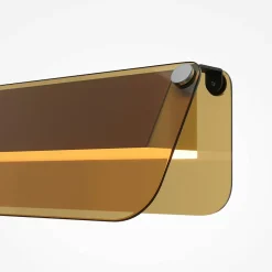 Applique murale LED ambrée avec volet horizontal 30 cm MINA
