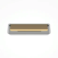 Applique murale LED grise avec volet horizontal 30 cm MINA