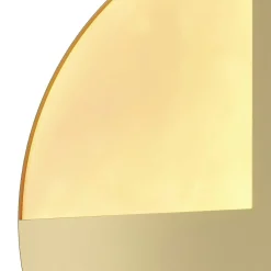 Applique murale moderne à cadran doré ⌀25 cm LAUREL
