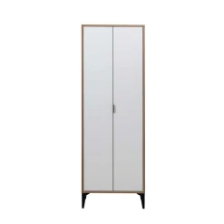 Armoire de cuisine blanche 2 portes BYRON
