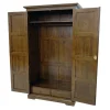 Armoire dressing 2 portes hévéa 110x62x195cm HELENA