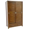 Armoire hévéa moderne 120x196cm ATTAN