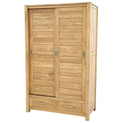 Armoire hévéa moderne 120x196cm ATTAN
