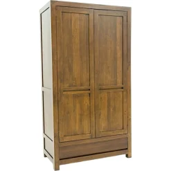 Armoire moderne hévéa 105x195cm OLGA