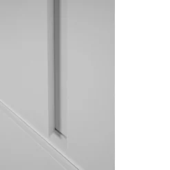 Armoire penderie blanche 2 portes 2 tiroirs ALVA