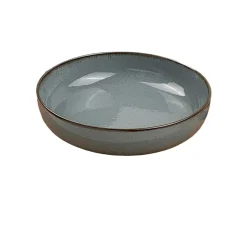 Assiette creuse poke bowl gris antique (lot de 2) ELDA