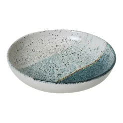 Assiette dessert bleus dégradés céramique (lot de 6) EFIRA