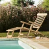 Bain de soleil en teck massif SUMMER