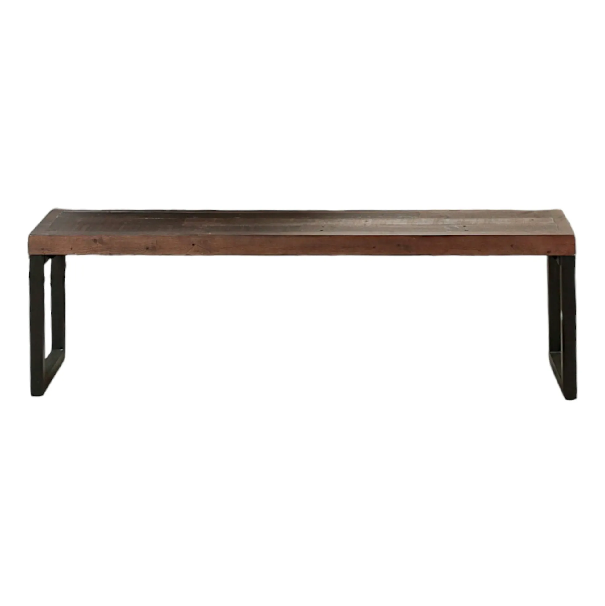 Banc bois brun recyclé 155cm SAMOA
