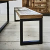 Banc bois recyclé 155cm BRISBANE