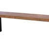 Banc 140 cm bois recyclé pieds métal BRISBANE