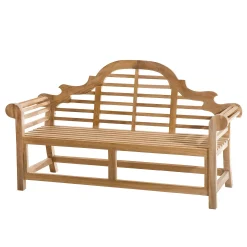 Banc de jardin en Teck brut massif 166cm SUMMER