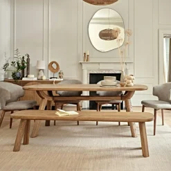 Banc en chêne massif 180 cm KYOTO