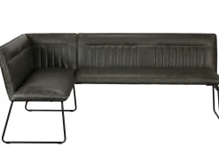Banquette d'angle grise (côté droit) OKA