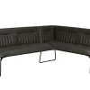 Banquette d'angle grise (côté gauche) OKA