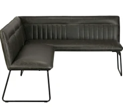 Banquette d'angle grise (côté gauche) OKA