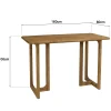 Bar de jardin 160 cm en teck recyclé ORIA