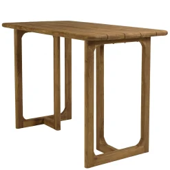 Bar de jardin 160 cm en teck recyclé ORIA