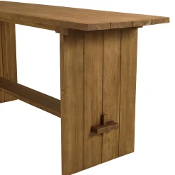 Bar de jardin 240 cm en teck recyclé ORIA