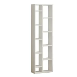 Bibliothèque colonne blanche - 11 niches ouvertes MARFA