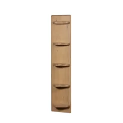 Bibliothèque en bois à bords arrondis ASTER