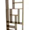 Bibliothèque ouverte Hévéa 11 niches déstructurées 90x30x180cm BALTIC