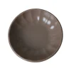 Bol apéro brun cendré forme fleur (lot de 6) EFIRA