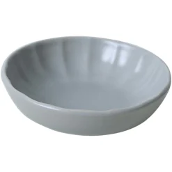 Bol apéro gris forme fleur (lot de 6) EFIRA