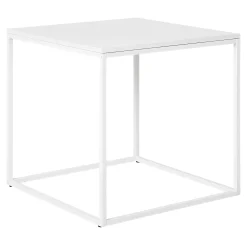 Bout de canapé cube blanc VARDE