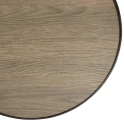 Bout de canapé rond pieds design LANDAISE