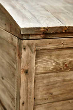 Bout de lit coffre en bois recyclé BELFAST