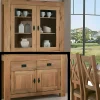Buffet bahut chêne 2 portes 120cm FJORD