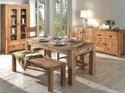 Buffet bahut chêne 2 portes 120cm FJORD