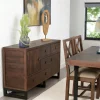 Buffet bas bois brun recyclé SAMOA