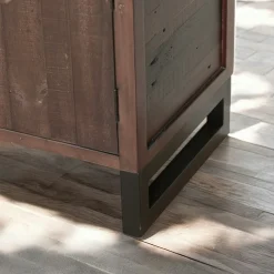 Buffet bas bois brun recyclé SAMOA