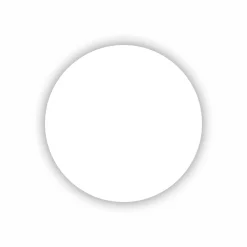 Buffet blanc moderne 4 portes, poignées à anneaux UMEA