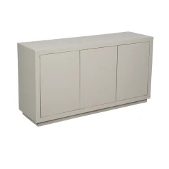 Buffet bois sable 3 portes style minimaliste MONTARO