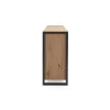 Buffet campagne 3 portes 3 tiroirs effet chêne 160 cm ALVA