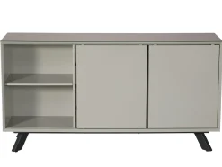 Buffet contemporain en verre gris clair OTTAWA
