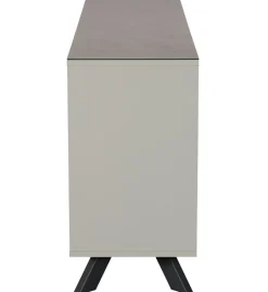 Buffet contemporain en verre gris clair OTTAWA