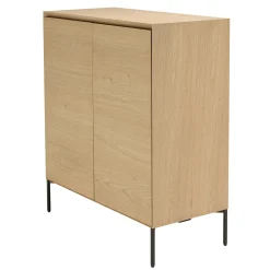 Buffet contemporain 2 portes bois couleur naturelle MAYENCE