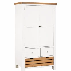 Buffet de cuisine garde-manger blanc style campagne chic VELIA
