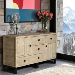 Buffet de salon en bois recyclé AUCKLAND